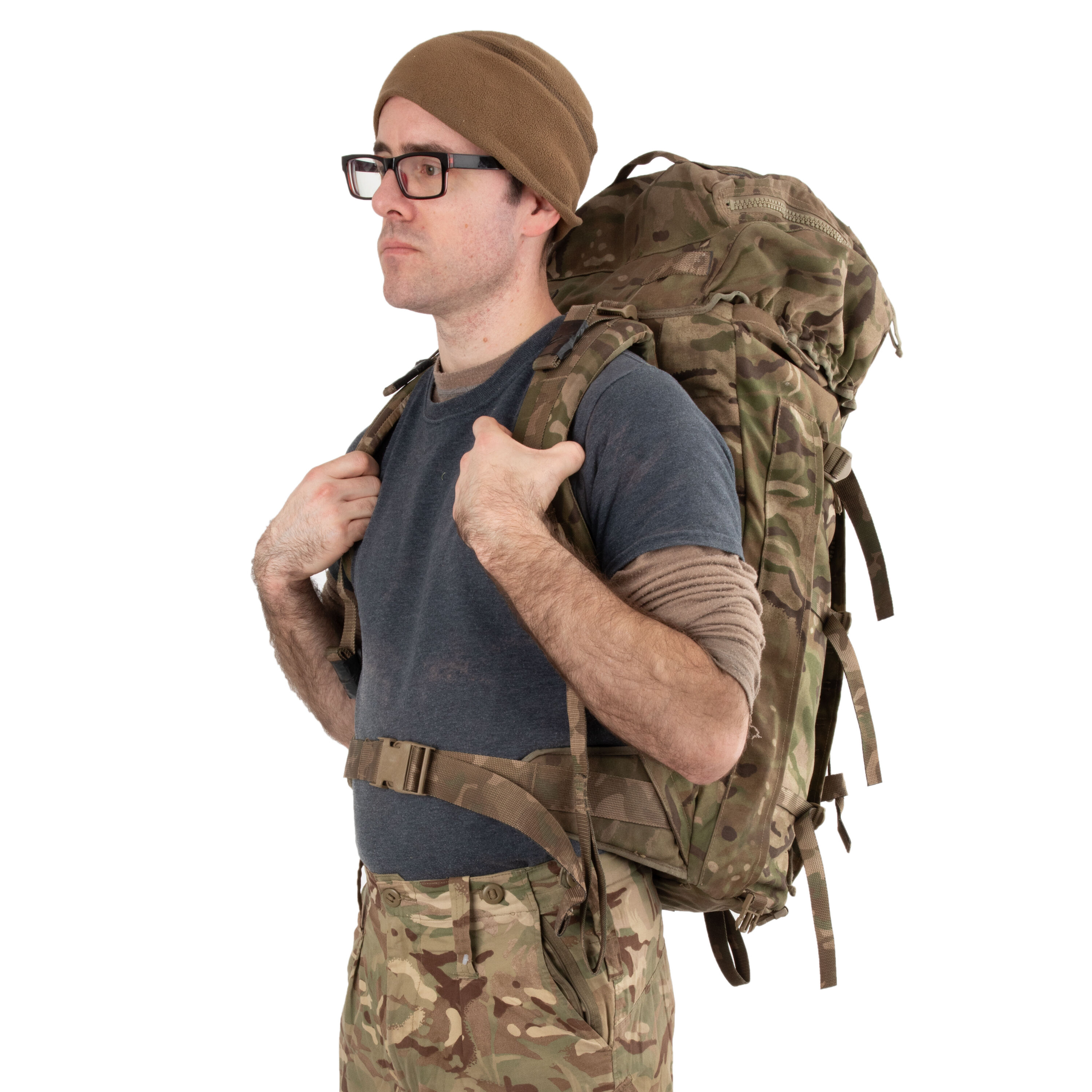 Buy British MTP Rucksack Frame No Side Pouches Long for USD 59.99 Swisslink
